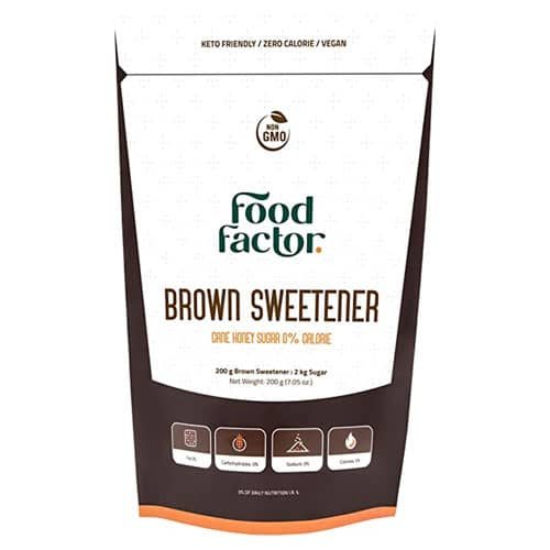 food factor brown sweetener