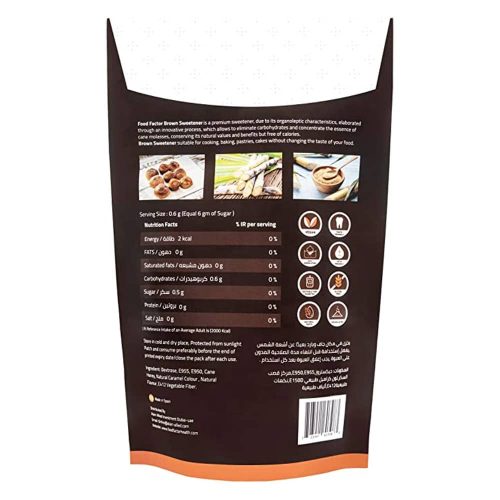 food factor brown sweetener